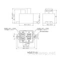 Contacteurs magnétiques à haute tension 1000V 10AMPS